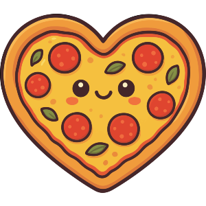 Heart Pizza