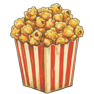 Vintage Caramel Popcorn