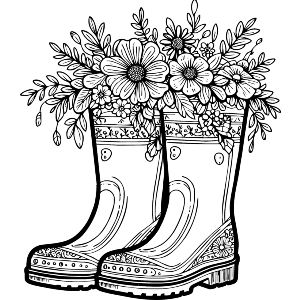 Wellington Boots Planter