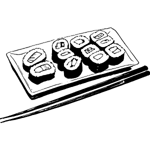 Sushi Plate