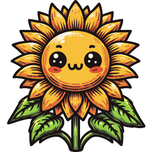 Kawaii Sunflower
