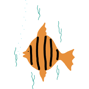 Stripey Tropical Fish