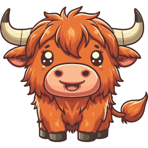 Cute Highland Cow