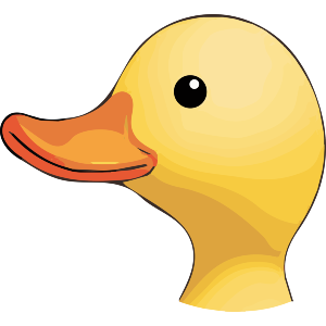 Rubber Duck Head