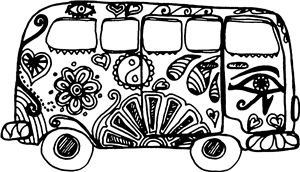 Hippy Camper Van