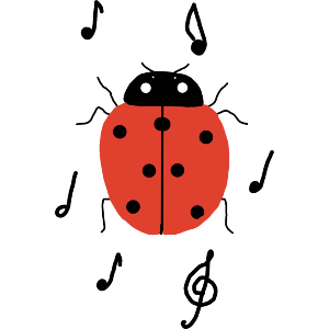 Musical ladybird