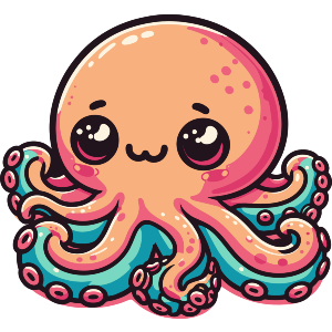 Kawaii Octopus Baby