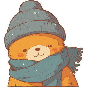 Winter Teddy Bear