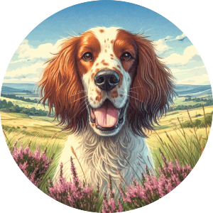 Happy English Setter