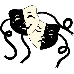 Comedy and Tragedy Masks