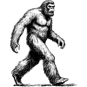 Bigfoot Walking