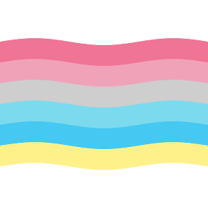 Waving Genderflux Flag
