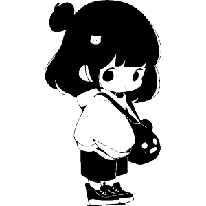 Cute Girl in Hoodie