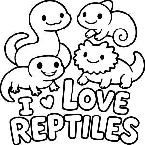 I Love Reptiles