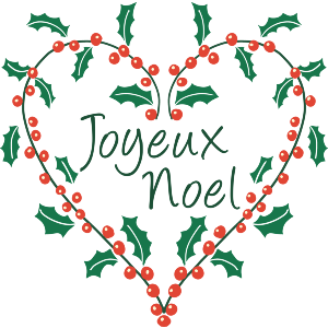 Joyeux Noel Heart