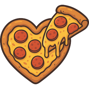 Heart Pizza