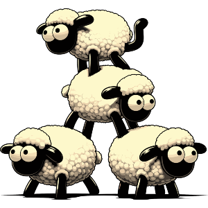 Acrobat Sheep