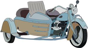Motorcycle With Sidecar