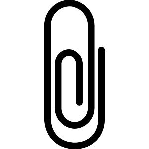Paper Clip Outline