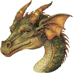 Green Dragon Head