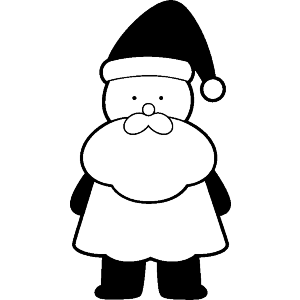 Cartoon Santa 