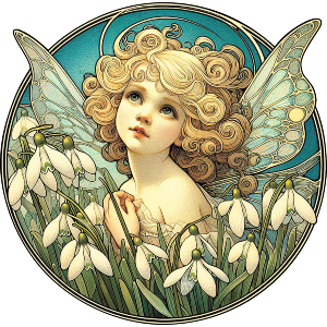 Snowdrop Garden Fairy