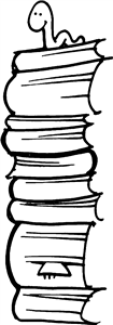 Book Pile Worm