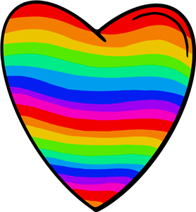 Rainbow Heart