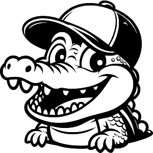 Cute Alligator