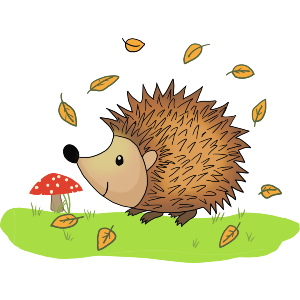 Autumn Hedgehog