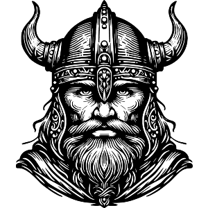 Viking Warrior Portrait
