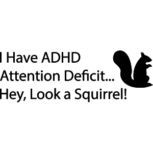 Attention Deficit... Hey, a Squirrel