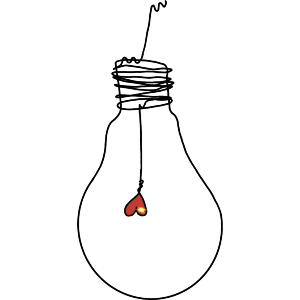 Heart Lightbulb