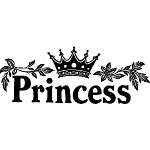 Princess with Crown