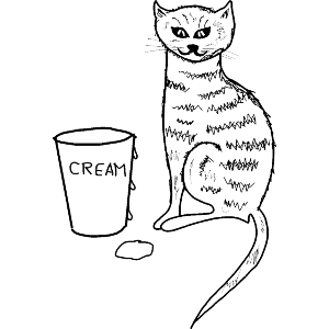 A Very Happy Cat