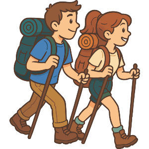 Hiking Couple