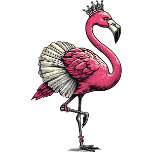 Ballerina Flamingo