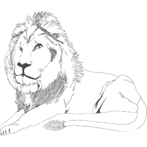 Crouching Lion