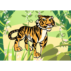 Jungle Cat Tiger