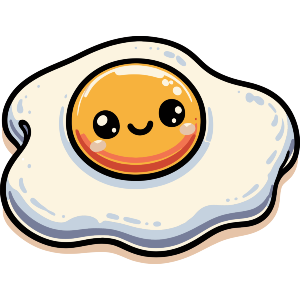 Kawaii Fried Egg