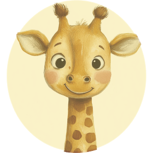 Cute Baby Giraffe