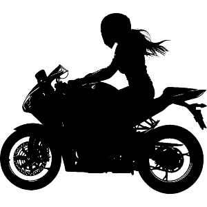 Female Bikerider 