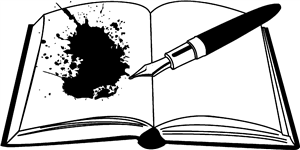 Fountain Pen & Book