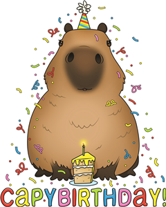Capybara Birthday Greeting