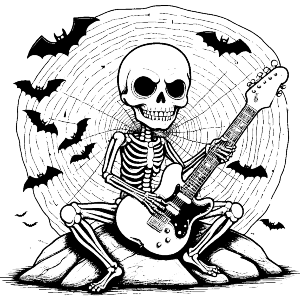 Halloween Rock Star