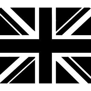 Flat UK Flag Design 