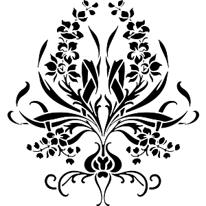 Art Nouveau Flowering Bulb