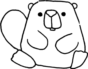 Cute Beaver