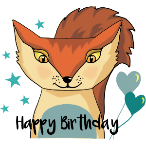 Happy Birthday Fox