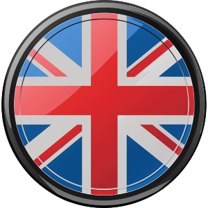 Union Jack in Circle Frame